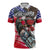 Pearl Harbor Remembrance Day Personalized Zipper Polo Shirt Lest We Forget - The Bald Eagle Remembers - Polynesian Pride