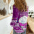 Palau Christmas Women Casual Shirt Snowman Hugs Palau Coat of Arms Maori Pattern Pink Style LT03 - Polynesian Pride