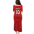 Custom Mate Ma'a Tonga Rugby Puletasi Ngatu Tribal Motifs Sporty Style - Polynesian Pride