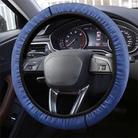 Samoa Rugby Steering Wheel Cover Tatau Tribal Motifs Sporty Style - Polynesian Pride