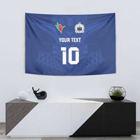 Custom Samoa Rugby Tapestry Tatau Tribal Motifs Sporty Style LT03 - Polynesian Pride