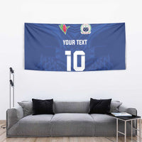 Custom Samoa Rugby Tapestry Tatau Tribal Motifs Sporty Style LT03 - Polynesian Pride