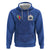 Custom Samoa Rugby Zip Hoodie Tatau Tribal Motifs Sporty Style - Polynesian Pride
