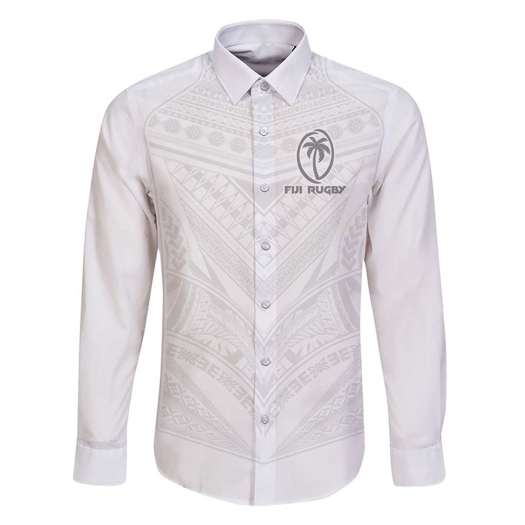 Custom Fiji Rugby Family Matching Off Shoulder Short Dress and Hawaiian Shirt Tapa Tribal Motifs Sporty Style - Polynesian Pride