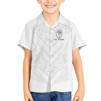 Custom Fiji Rugby Family Matching Puletasi and Hawaiian Shirt Tapa Tribal Motifs Sporty Style - Polynesian Pride