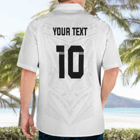 Custom Fiji Rugby Hawaiian Shirt Tapa Tribal Motifs Sporty Style - Polynesian Pride