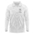 Custom Fiji Rugby Long Sleeve Polo Shirt Tapa Tribal Motifs Sporty Style - Polynesian Pride