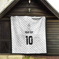 Custom Fiji Rugby Quilt Tapa Tribal Motifs Sporty Style LT03 - Polynesian Pride