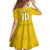 Custom Niue Rugby Family Matching Tank Maxi Dress and Hawaiian Shirt Hiapo Tribal Motifs Sporty Style - Polynesian Pride