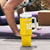 Custom Niue Rugby Tumbler With Handle Hiapo Tribal Motifs Sporty Style - Polynesian Pride