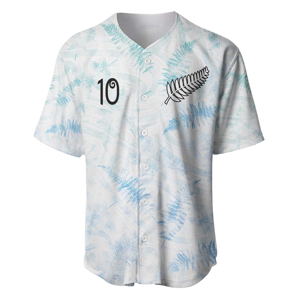 Custom New Zealand Football Baseball Jersey The Whites-Aotearoa Inspired - Polynesian Pride
