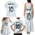 Custom New Zealand Football Family Matching Tank Maxi Dress and Hawaiian Shirt The Whites-Aotearoa Inspired - Polynesian Pride