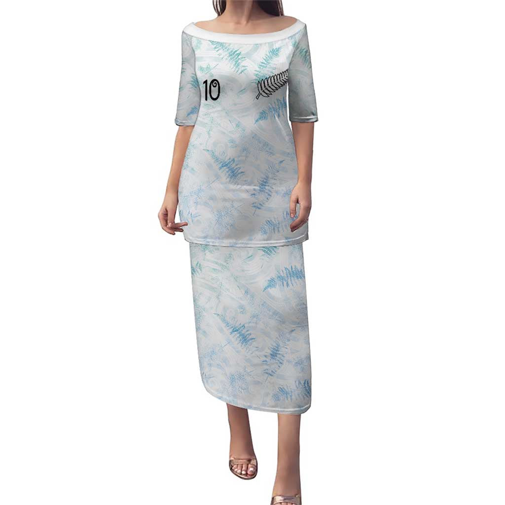 Custom New Zealand Football Puletasi The Whites-Aotearoa Inspired - Polynesian Pride