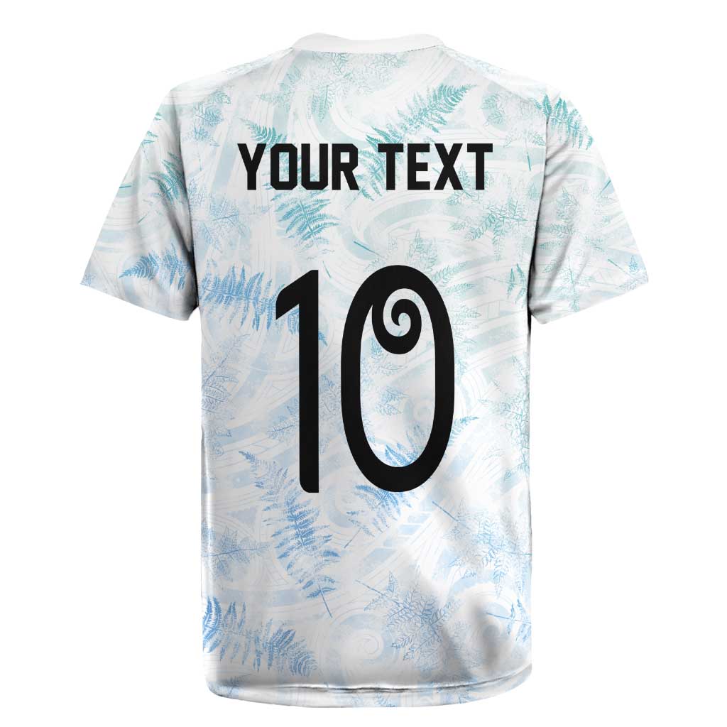 Custom New Zealand Football Rugby Jersey The Whites-Aotearoa Inspired - Polynesian Pride