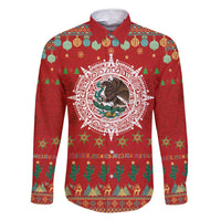 Mexico Merry Christmas Family Matching Tank Maxi Dress and Hawaiian Shirt Mexican Cultural Emblem Xmas Style - Polynesian Pride