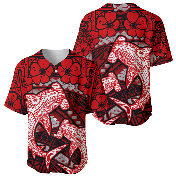 Personalised Polynesian Dog Baseball Jersey Rottweiler With Polynesia Pattern Curve Style LT7