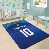 Custom Fiji Football-Towards World Cup 2026 Area Rug