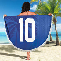 Custom Fiji Football-Towards World Cup 2026 Beach Blanket LT03 - Polynesian Pride