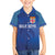 Custom Fiji Football-Towards World Cup 2026 Family Matching Off The Shoulder Long Sleeve Dress and Hawaiian Shirt