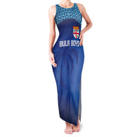 Custom Fiji Football-Towards World Cup 2026 Family Matching Tank Maxi Dress and Hawaiian Shirt