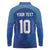 Custom Fiji Football-Towards World Cup 2026 Long Sleeve Polo Shirt
