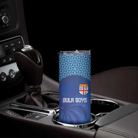 Custom Fiji Football-Towards World Cup 2026 Skinny Tumbler