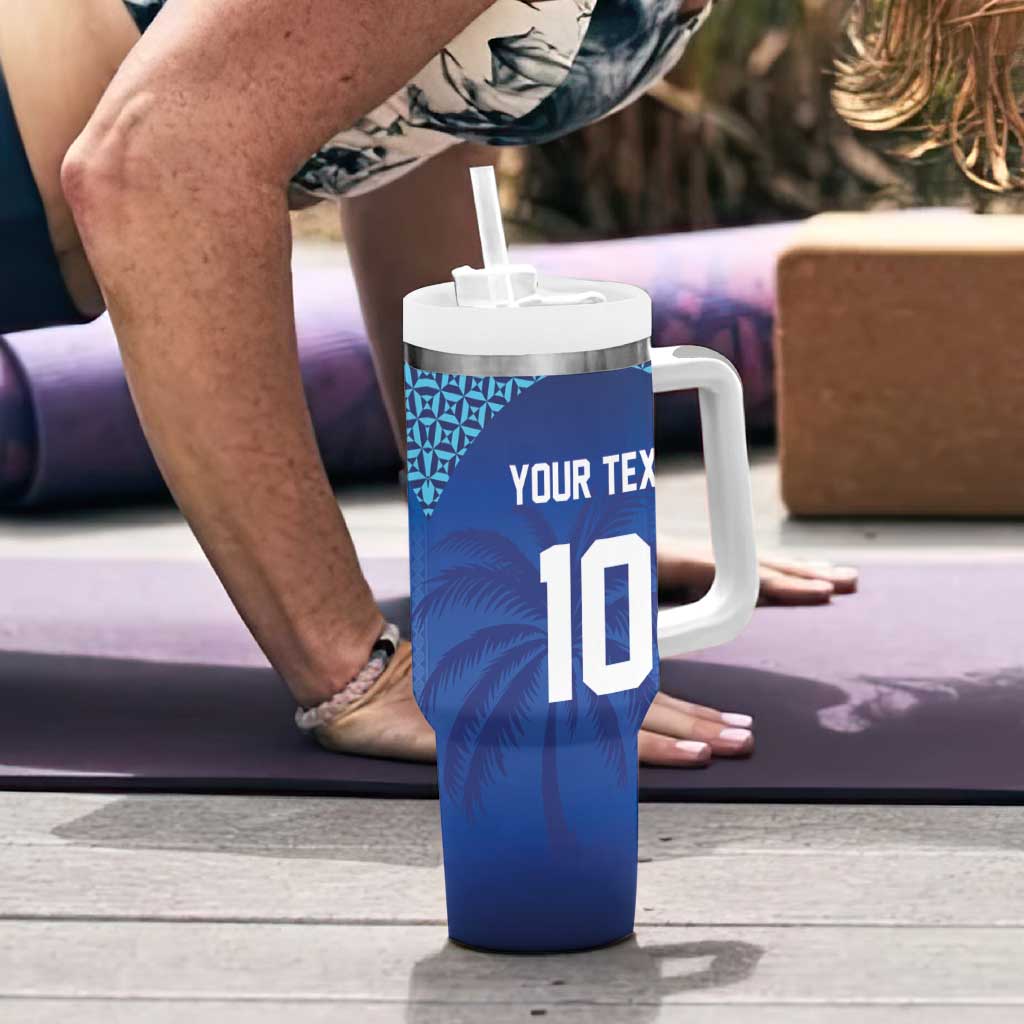 Custom Fiji Football-Towards World Cup 2026 Tumbler With Handle