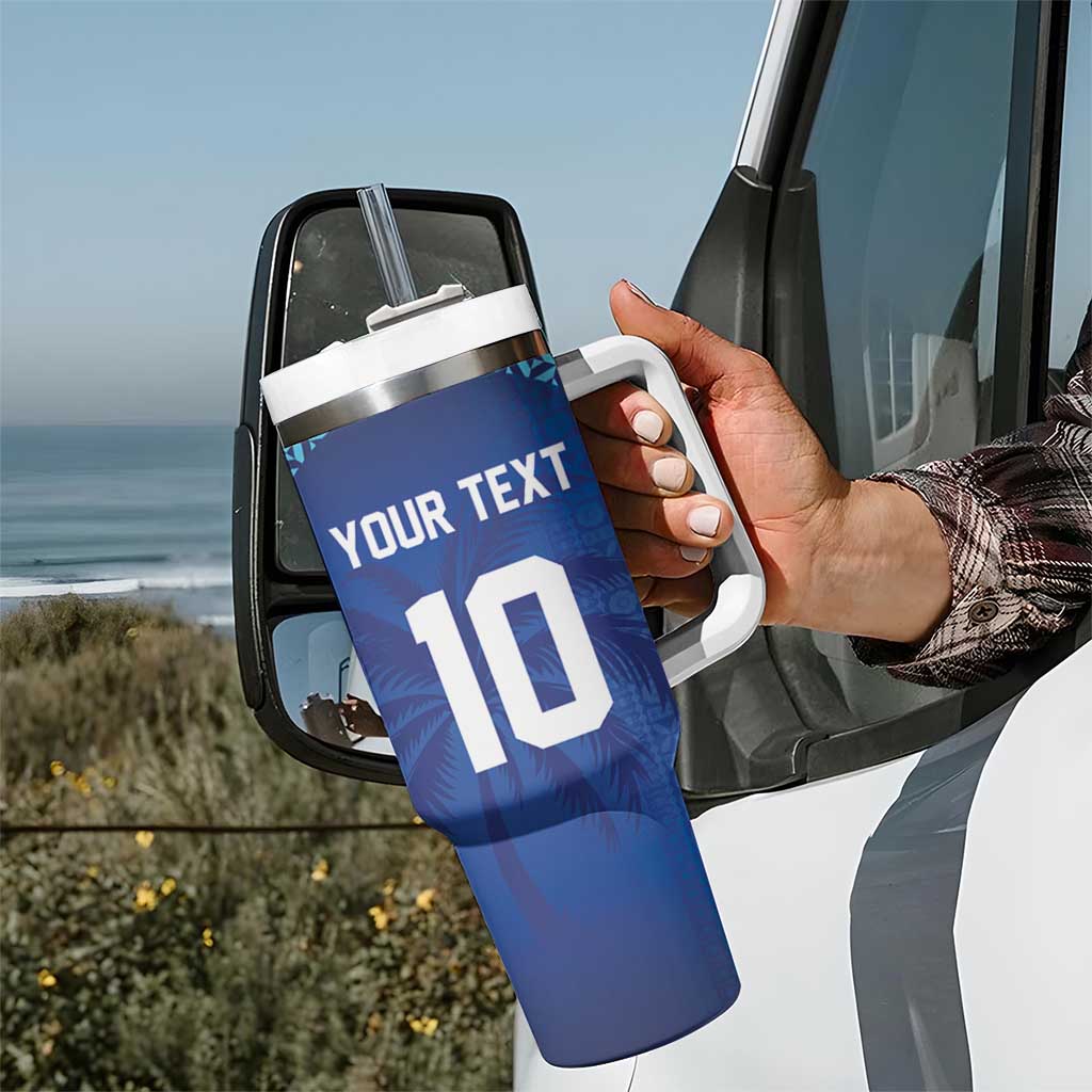 Custom Fiji Football-Towards World Cup 2026 Tumbler With Handle