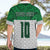 Custom Hawaii Volleyball-Kakau Motif Green Color Hawaiian Shirt