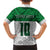 Custom Hawaii Volleyball-Kakau Motif Green Color Hawaiian Shirt