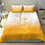 Philippines National Costume Style Bedding Set Barong Tagalog and Eagle Feather Yellow Color