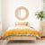 Philippines National Costume Style Bedding Set Barong Tagalog and Eagle Feather Yellow Color