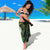Kia Orana Cook Islands Sarong Turtle and Hibiscus Polynesian Pattern