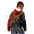 Papua new Guinea Goroka Show Kid Hoodie Bird-of-paradise and Melanesian Tattoo Pattern