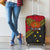 Papua new Guinea Goroka Show Luggage Cover Bird-of-paradise and Melanesian Tattoo Pattern