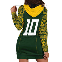 Australia Rugby Custom Hoodie Dress Aboriginal Art Sporty Style LT03 - Polynesian Pride
