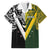 Aotearoa Australia Rugby Custom Family Matching Summer Maxi Dress and Hawaiian Shirt Maori and Aboriginal Art Sporty Style - Polynesian Pride