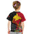 Custom Papua New Guinea Kid T Shirt Birds Of Paradise Mix Tropical Flower Polynesian Pattern LT03 - Polynesian Pride