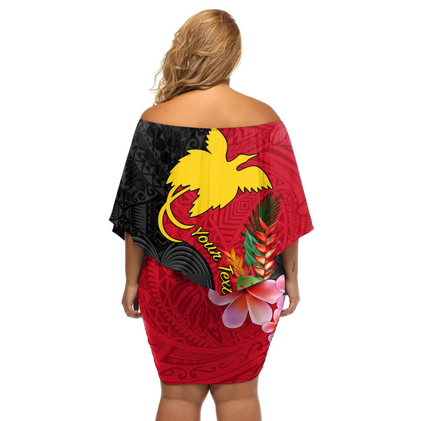 Papua New Guinea Hoodie Dress Birds Of Paradise Mix Tropical Flower Polynesian Pattern LT03