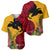 Papua New Guinea Baseball Jersey Birds Of Paradise Mix Tropical Flower Polynesian Pattern LT03 - Polynesian Pride