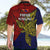 Papua New Guinea Central Province Hawaiian Shirt PNG Birds Of Paradise Polynesian Arty Style LT03 - Polynesian Pride