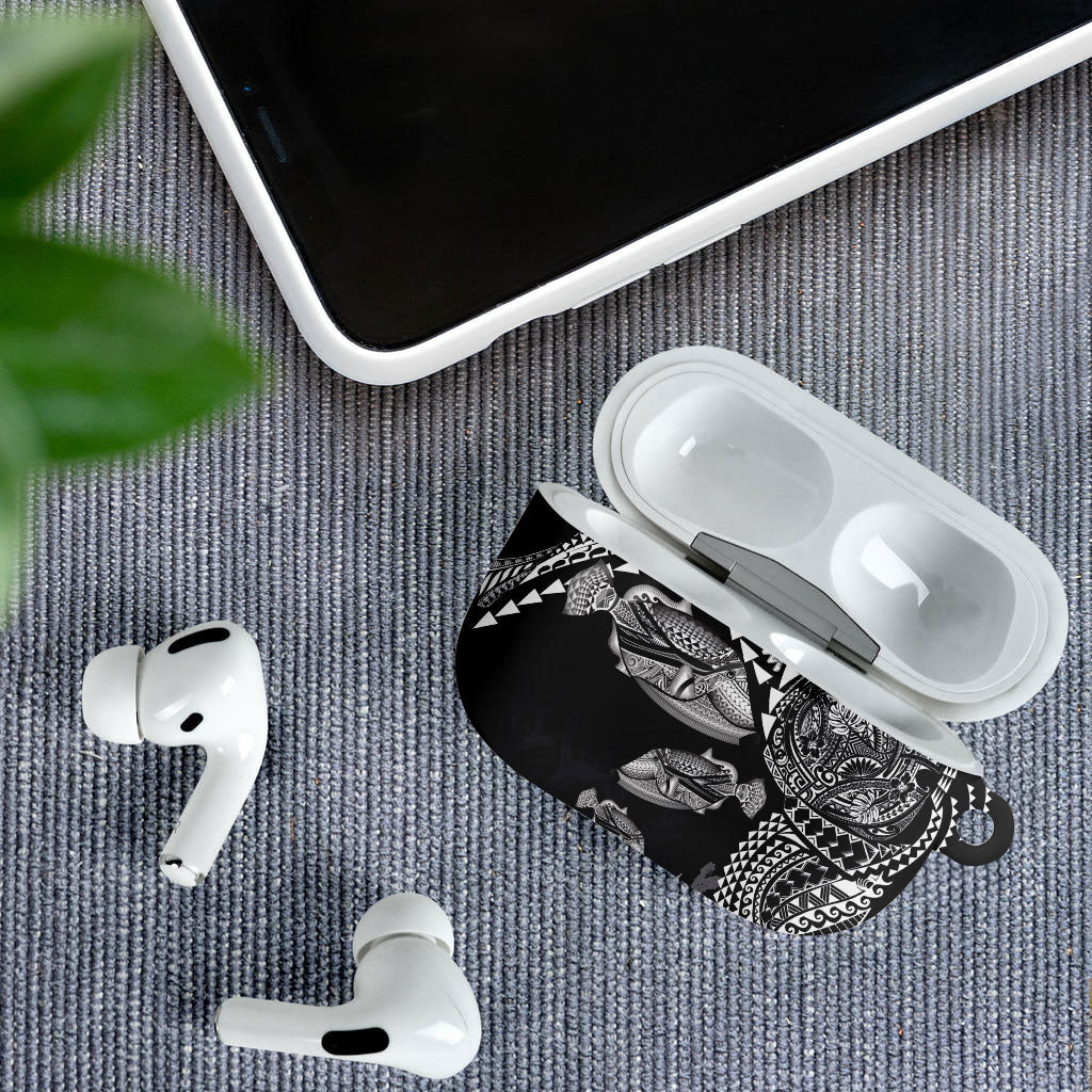 Hawaiian Reef Triggerfish AirPods Case Polynesian Art with Tribal Humuhumunukunukuapua'a LT03 - Polynesian Pride
