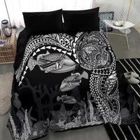 Hawaiian Reef Triggerfish Bedding Set Polynesian Art with Tribal Humuhumunukunukuapua'a LT03 - Polynesian Pride
