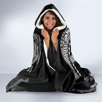 Hawaiian Reef Triggerfish Hooded Blanket Polynesian Art with Tribal Humuhumunukunukuapua'a LT03 - Polynesian Pride