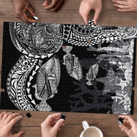 Hawaiian Reef Triggerfish Puzzle Polynesian Art with Tribal Humuhumunukunukuapua'a LT03 - Polynesian Pride