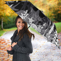 Hawaiian Reef Triggerfish Umbrella Polynesian Art with Tribal Humuhumunukunukuapua'a LT03 - Polynesian Pride