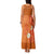International Day for the Elimination of Violence Against Women Family Matching Tank Maxi Dress and Hawaiian Shirt Polynesian Pattern