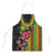 Hawaiian Independence Day Apron Kanaka Maoli Symbols With Tapa Motifs and Tropical Plants - Polynesian Pride