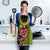 Hawaiian Independence Day Apron Kanaka Maoli Symbols With Tapa Motifs and Tropical Plants - Polynesian Pride