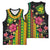 Hawaiian Independence Day Basketball Jersey Kanaka Maoli Symbols With Tapa Motifs and Tropical Plants - Polynesian Pride